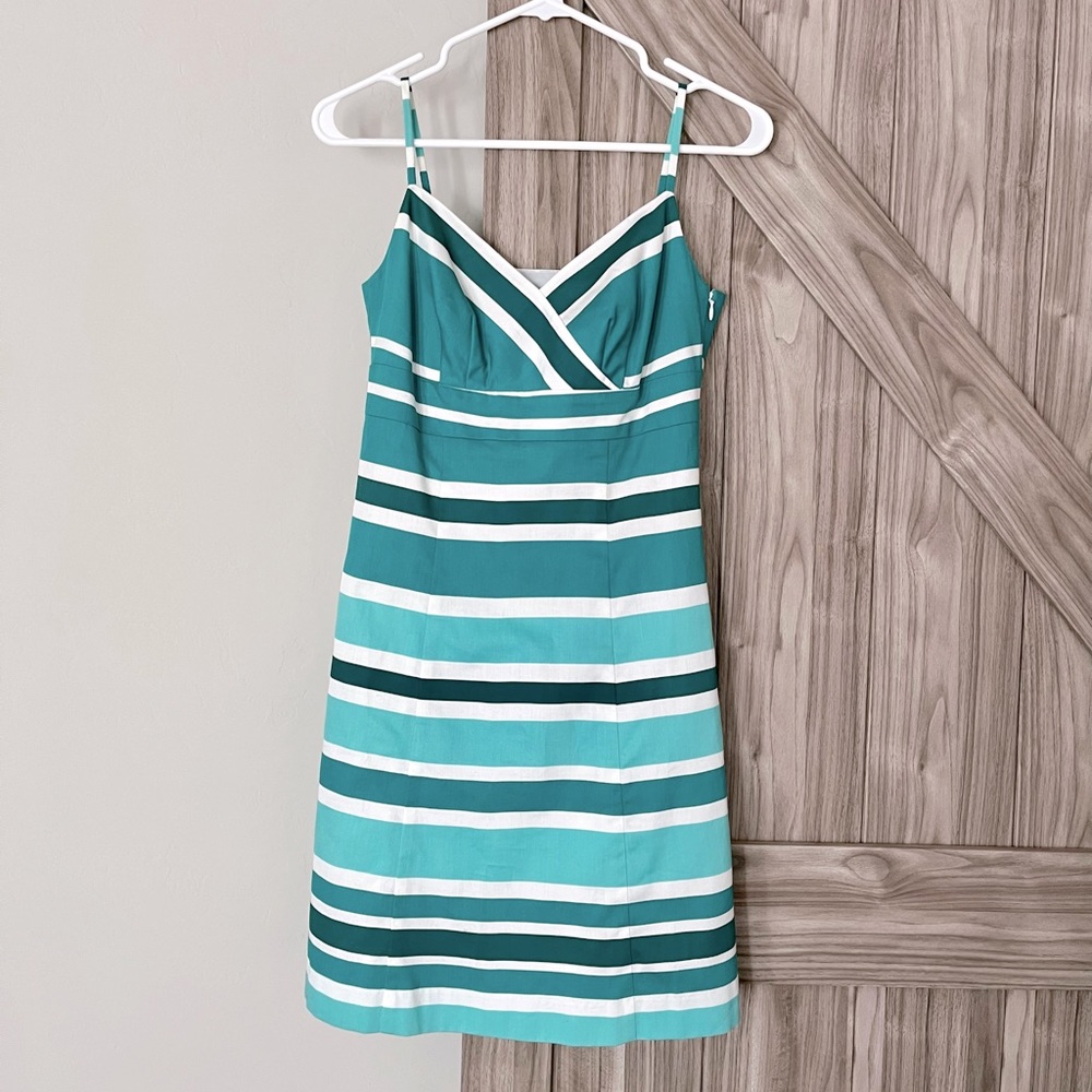 Ann Taylor Petites striped sundress - Picture 3 of 7